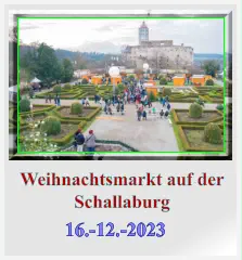 Weihnachtsmarkt auf der Schallaburg 16.-12.-2023
