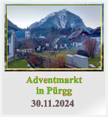Adventmarkt in Pürgg 30.11.2024