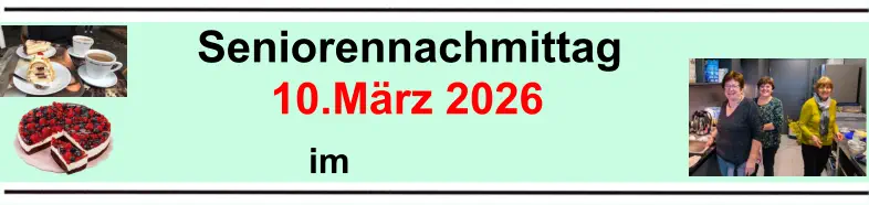 im  Seniorennachmittag 10.März 2026