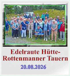 Edelraute Hütte- Rottenmanner Tauern 20.08.2026