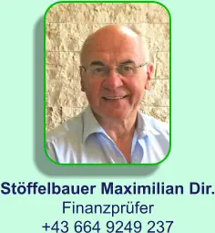 Stöffelbauer Maximilian Dir. Finanzprüfer +43 664 9249 237